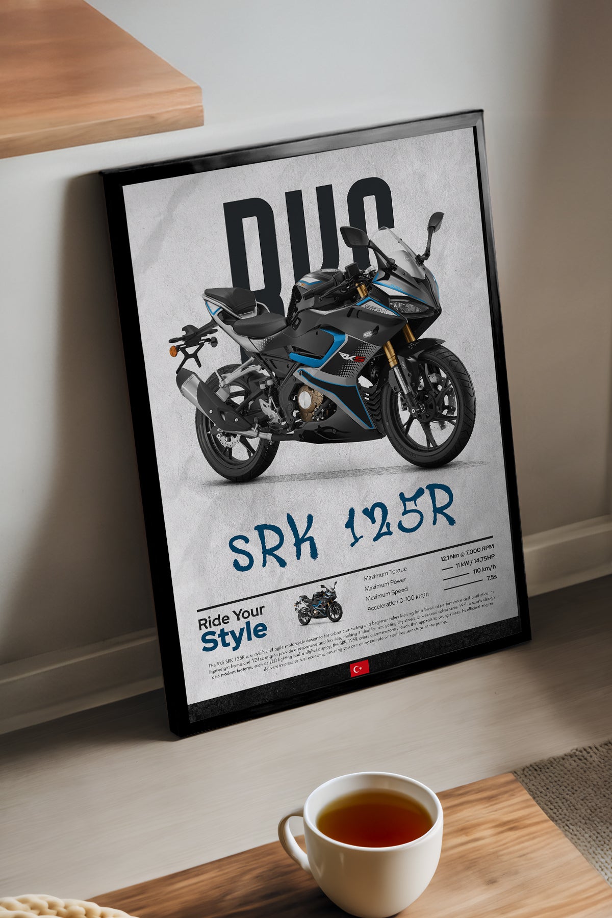 RKS SRK 125R Mavi