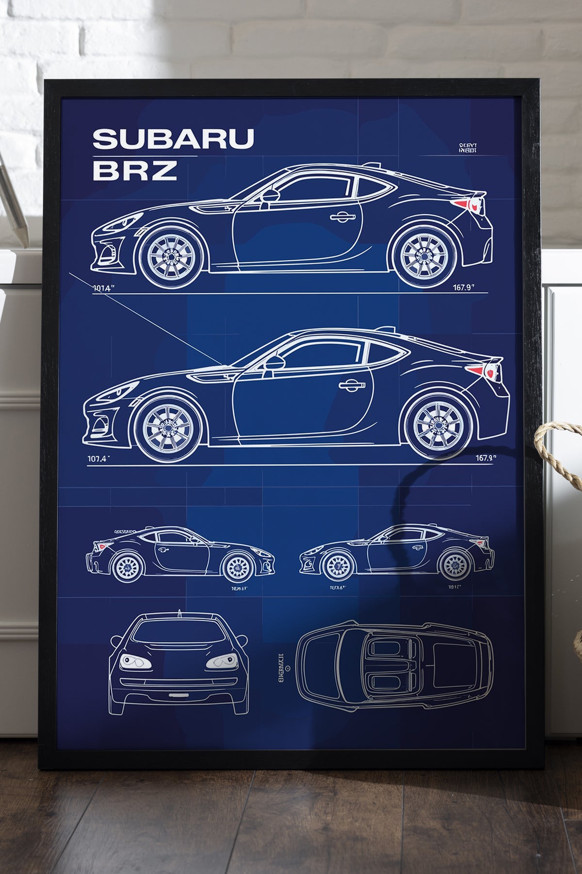 Subaru BRZ - tablo