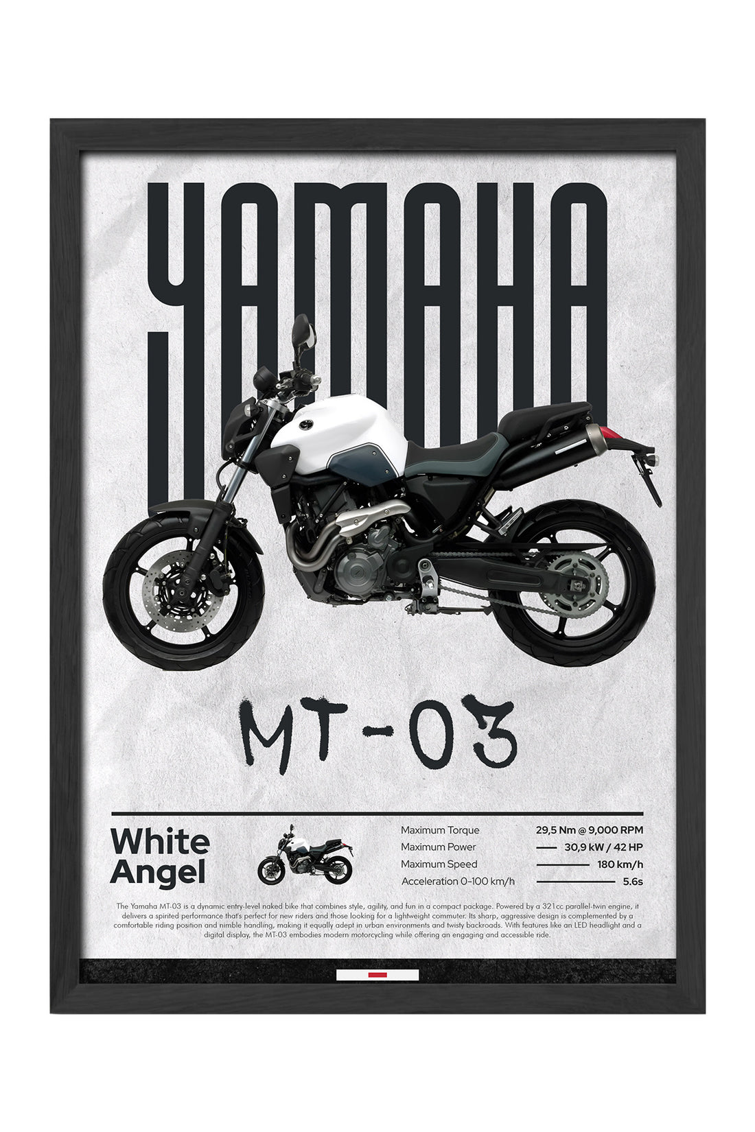 Yamaha MT-03 Beyaz