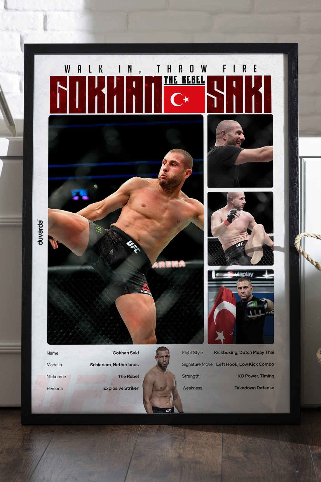 Gökhan Saki UFC - tablo