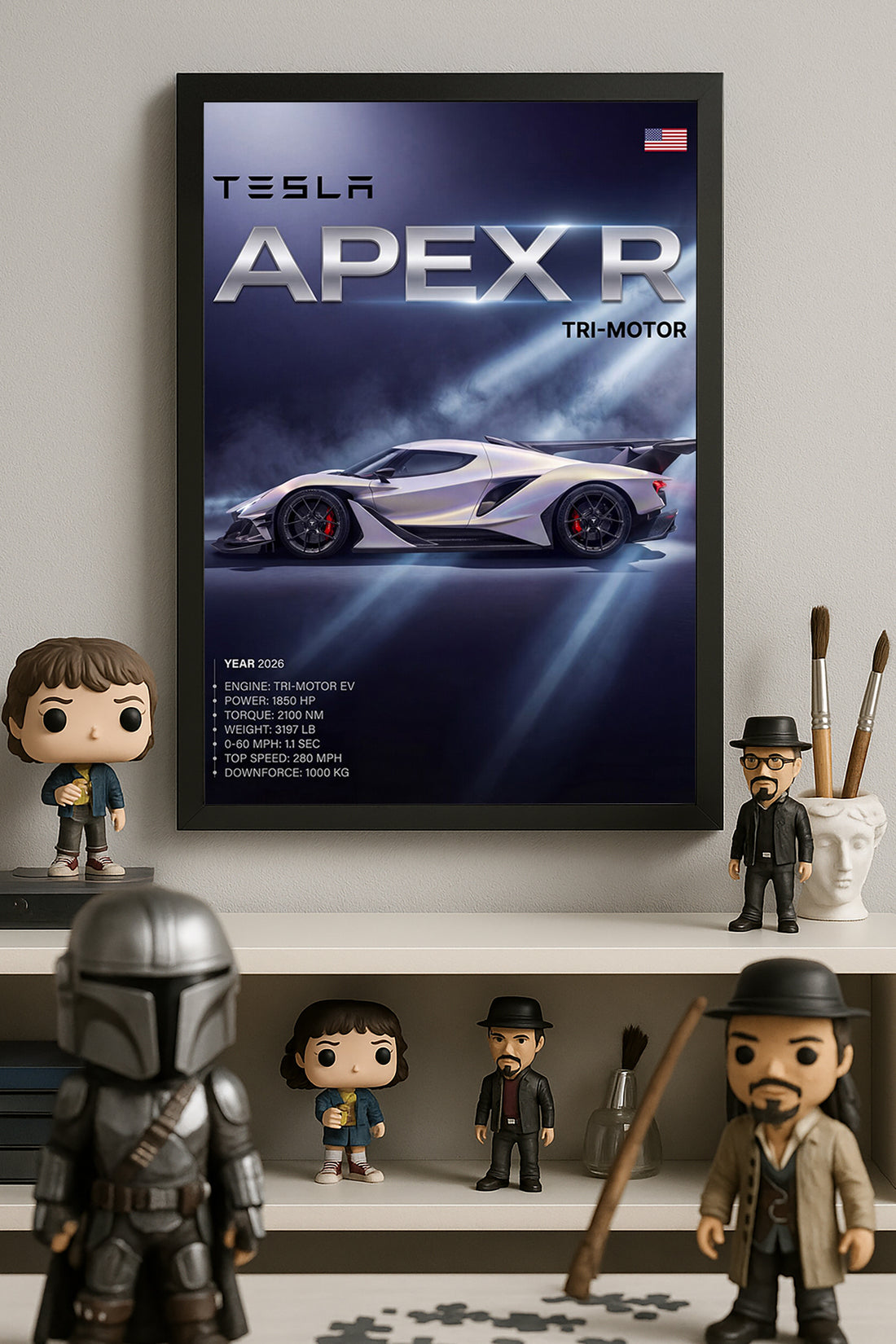 Tesla Apex R - tablo