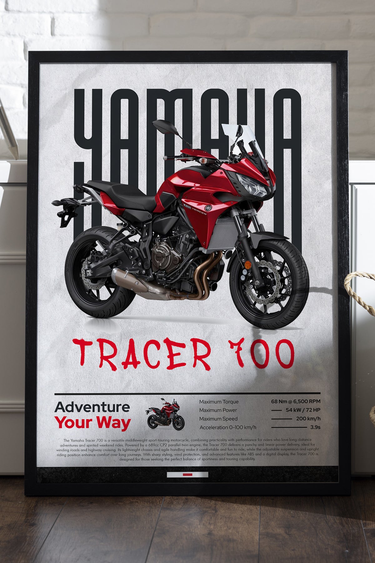 Yamaha Tracer 700 - tablo