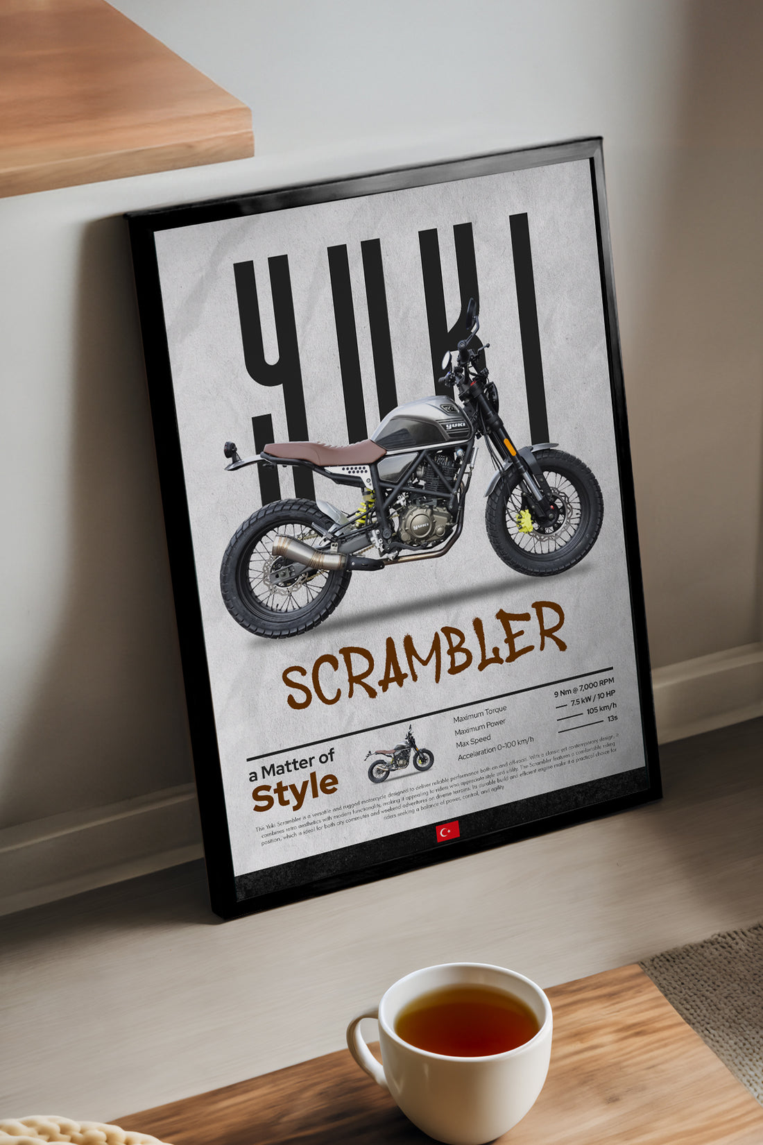 Yuki Scrambler Beyaz