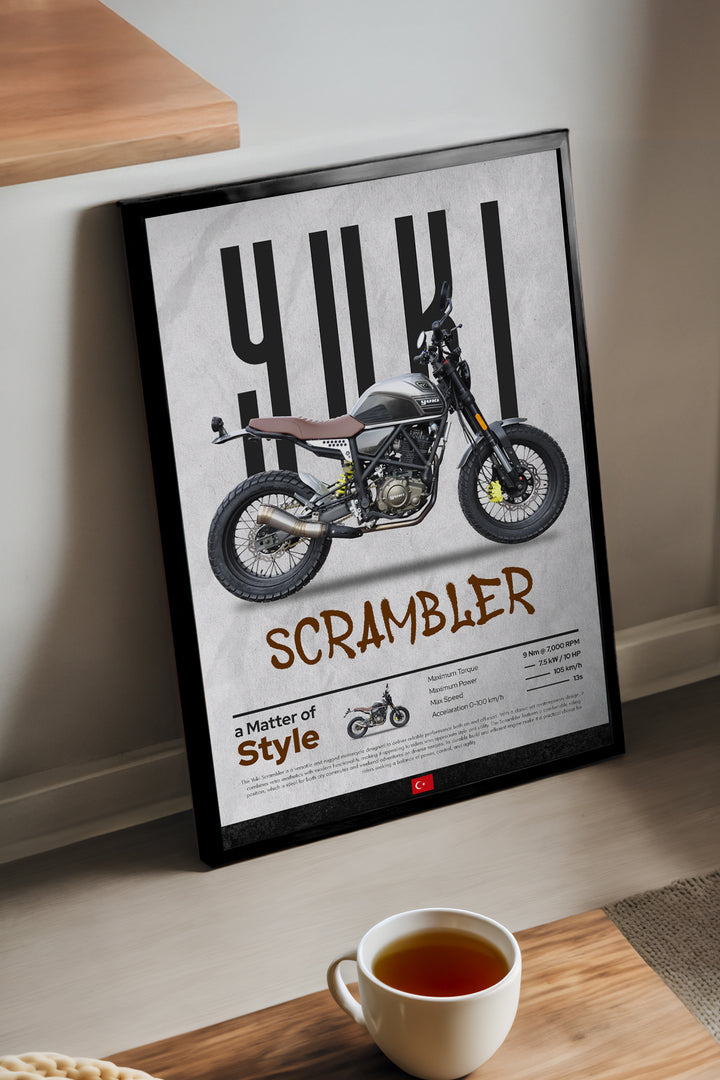 Yuki Scrambler Beyaz