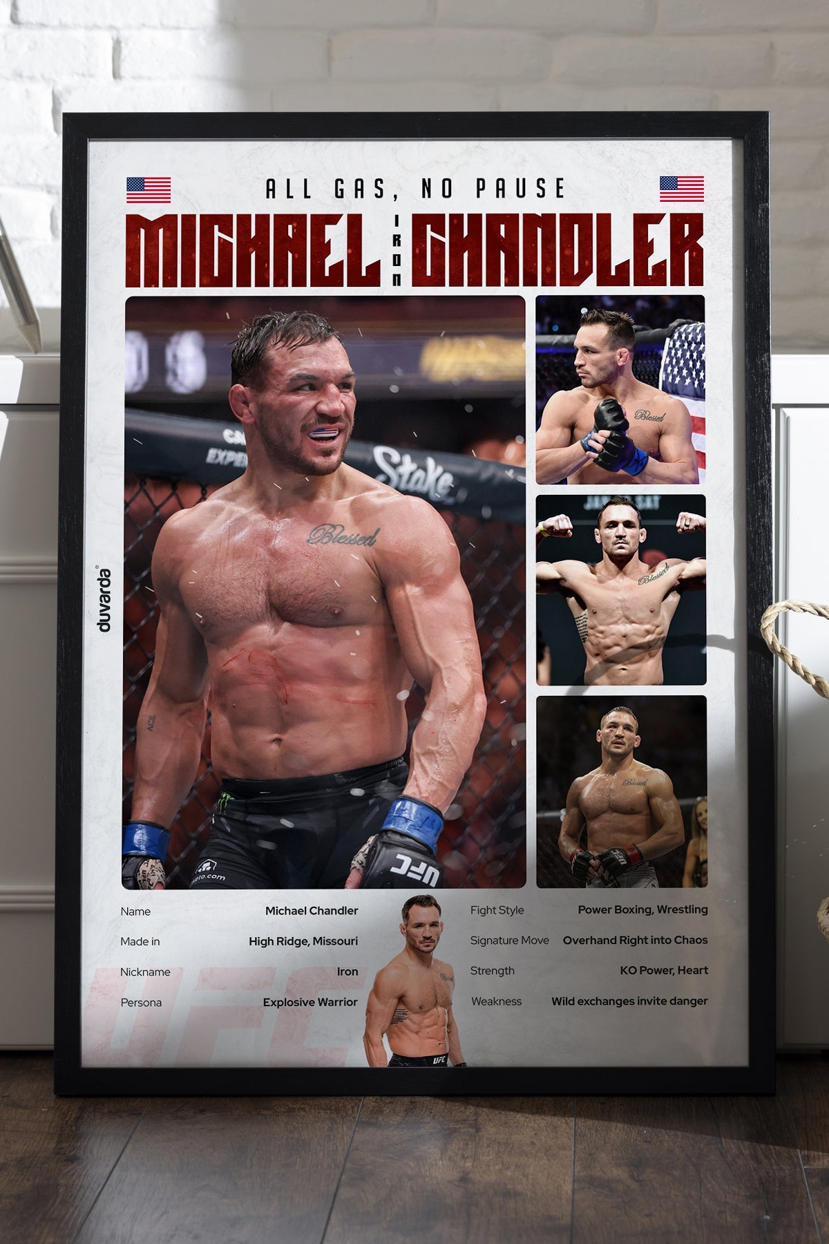 Michael Chandler UFC - tablo