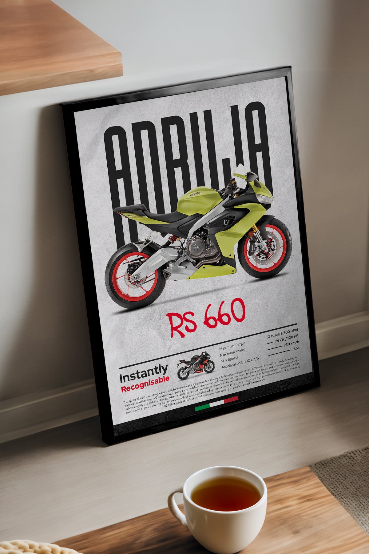 Aprilia RS 660 Sarı