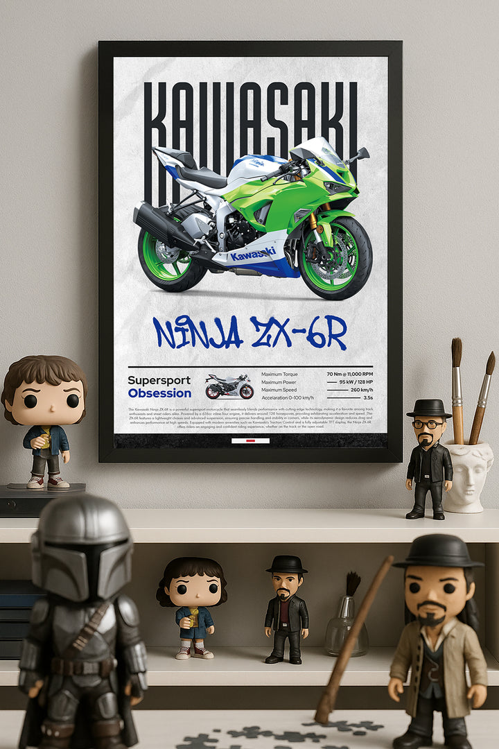 Kawasaki Ninja ZX-6 R - tablo