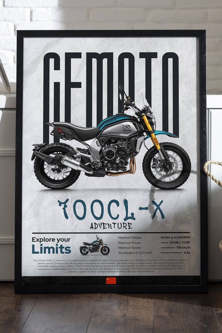CFMOTO 700 CL-X Adventure - tablo