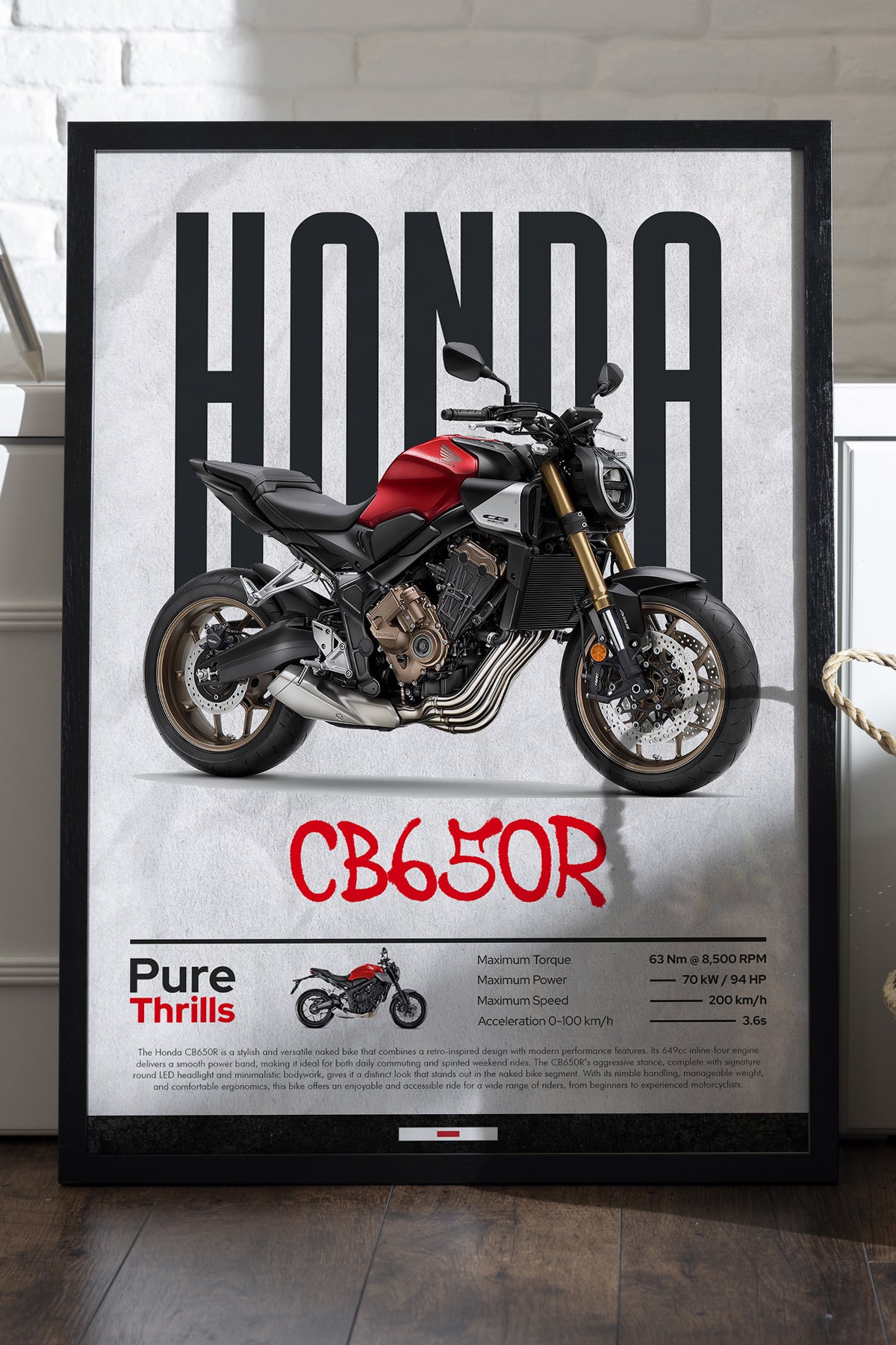 Honda CB650R Kırmızı