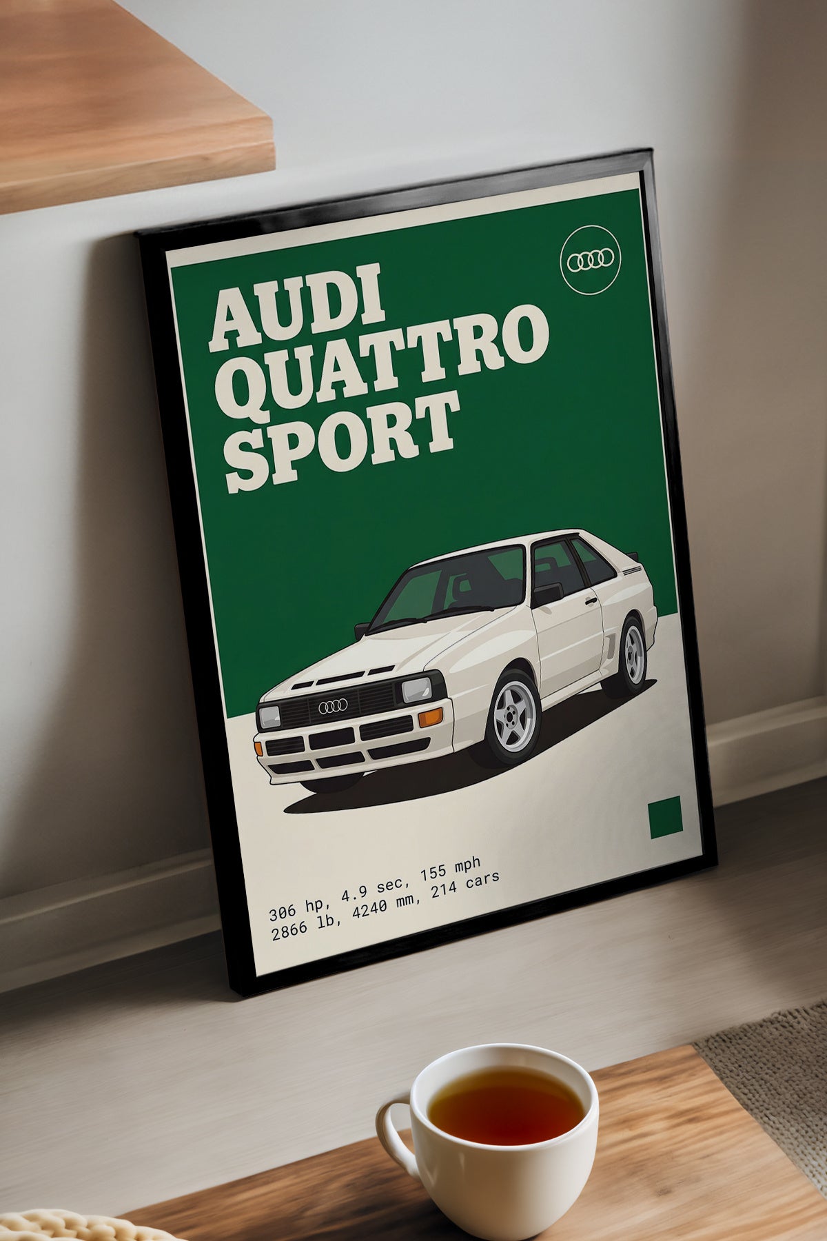 Audi Quattro Sport - tablo