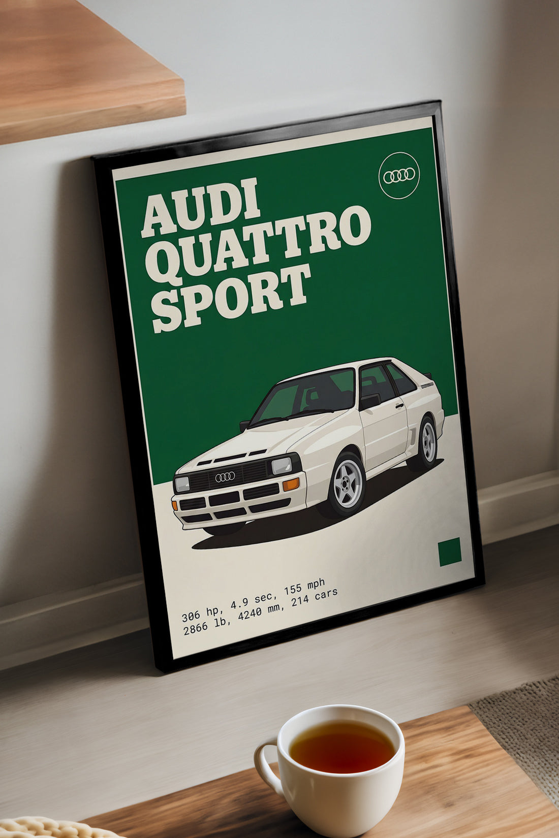 Audi Quattro Sport - tablo