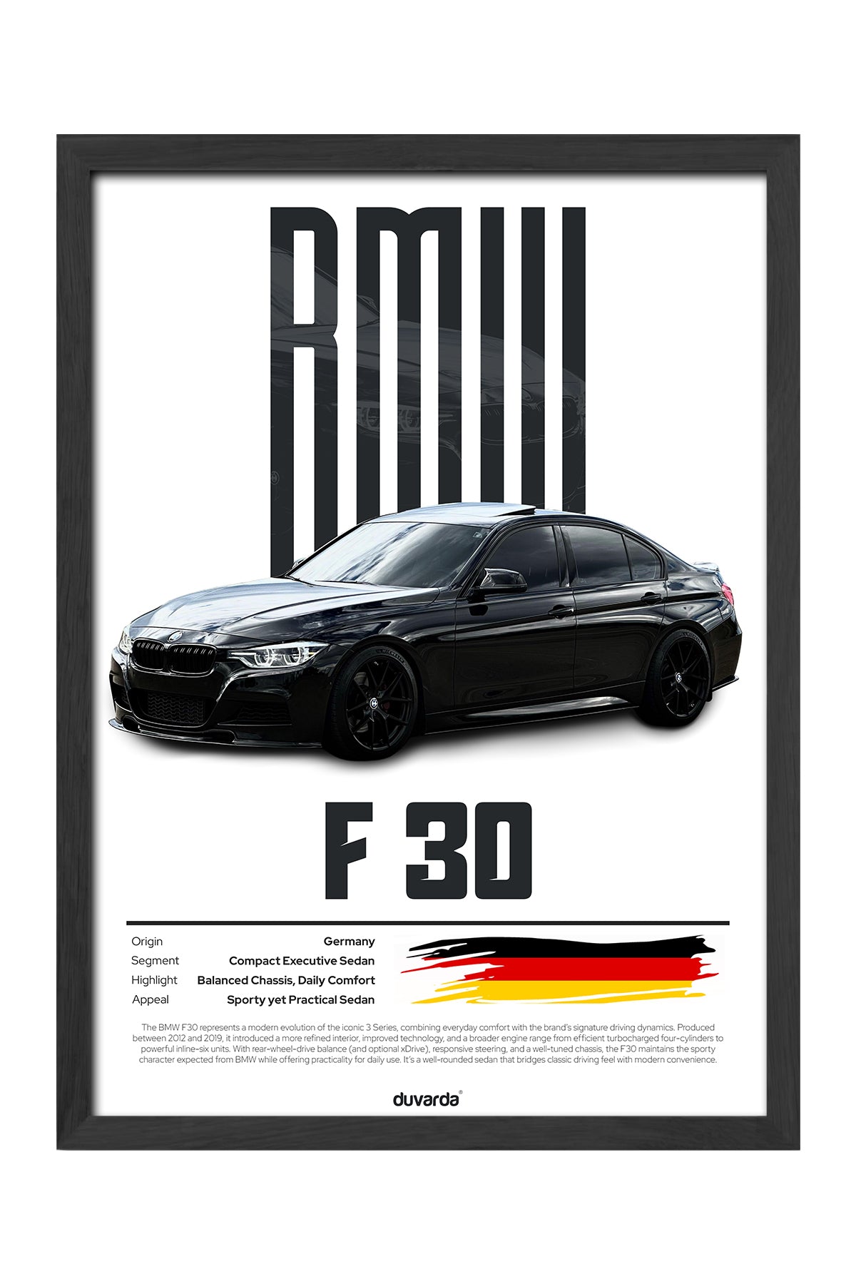 BMW F30 - tablo