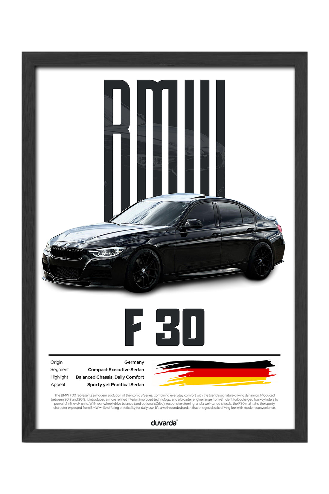 BMW F30 - tablo