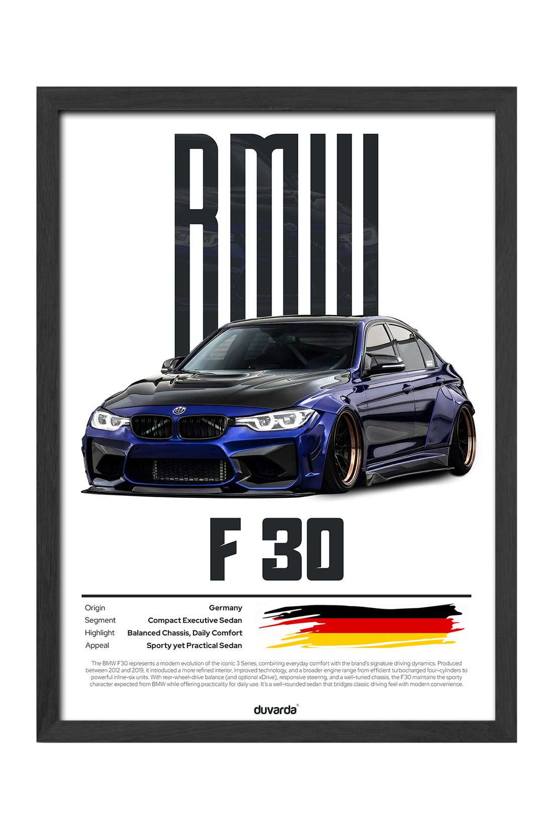BMW F30 - tablo