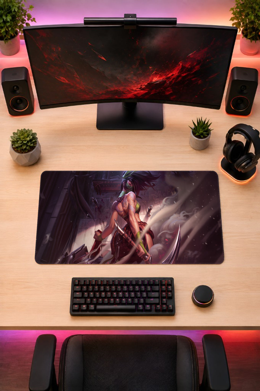 League of Legends Akali - mousepad
