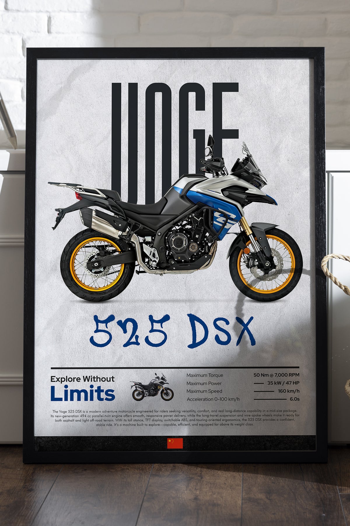 Voge 525 DSX Mavi