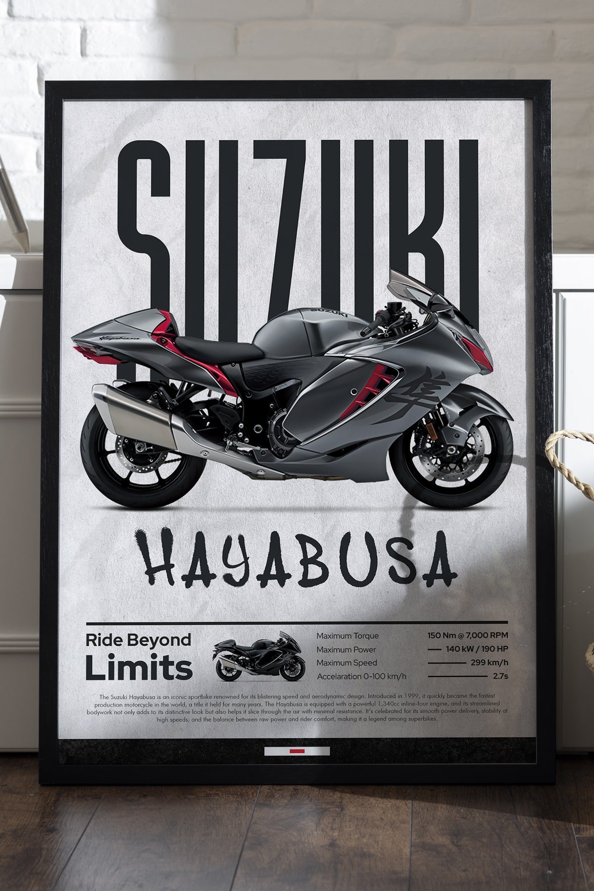 Suzuki Hayabusa - tablo