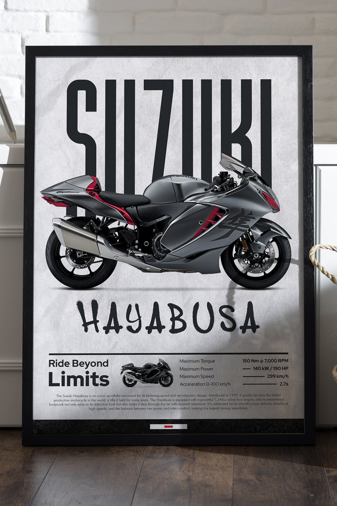 Suzuki Hayabusa - tablo
