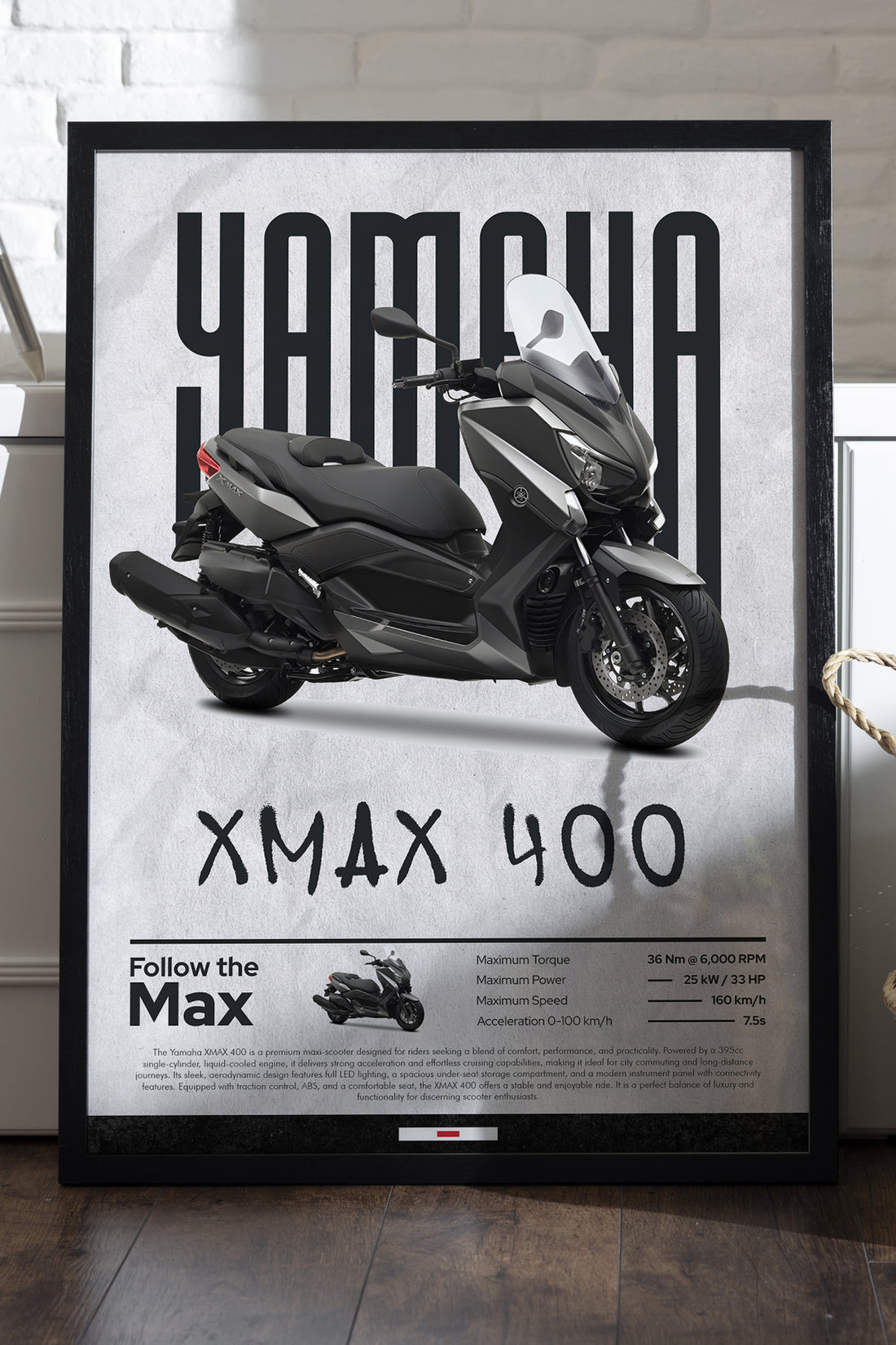 Yamaha XMAX 400 - tablo