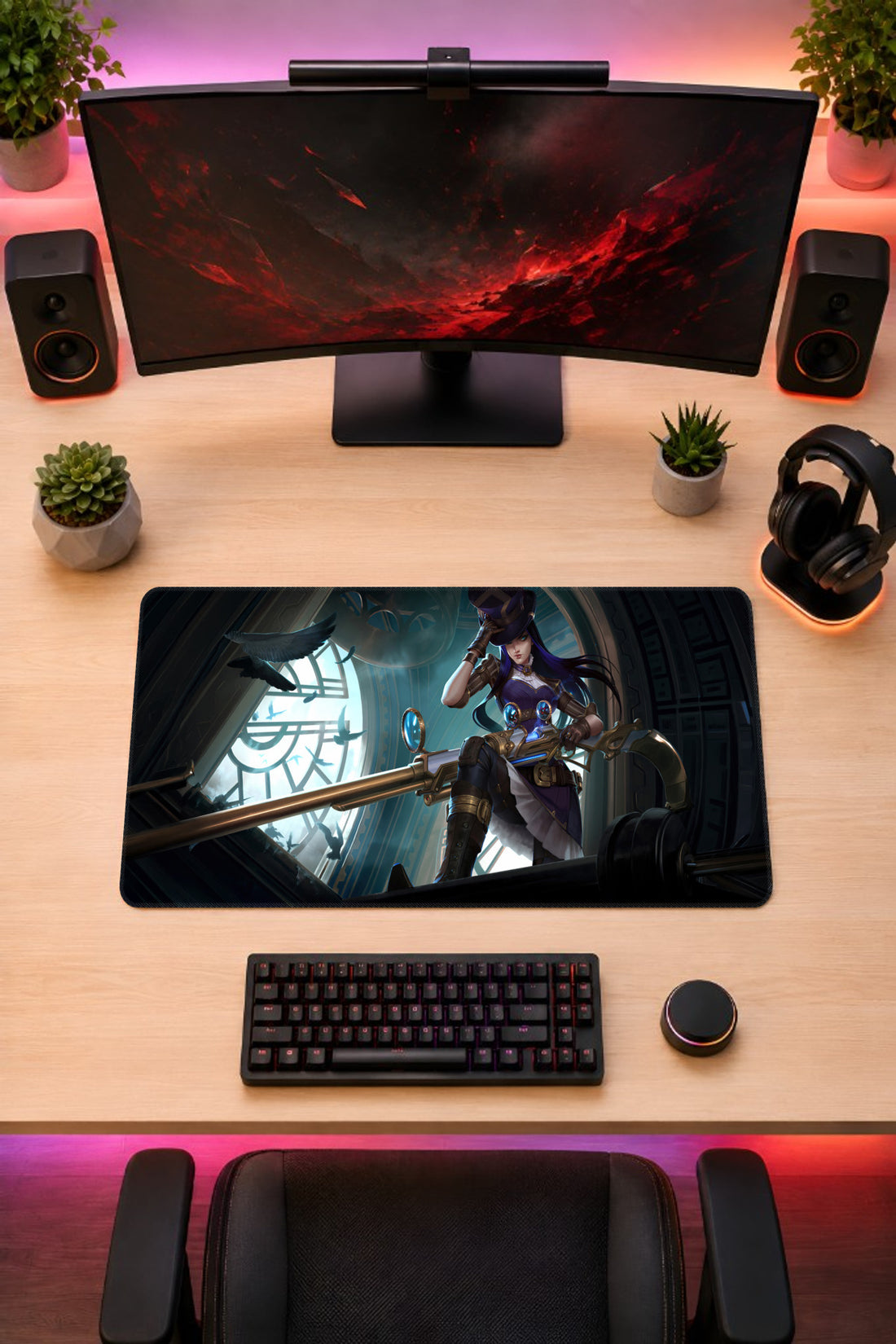 League of Legends Caitlyn - mousepad