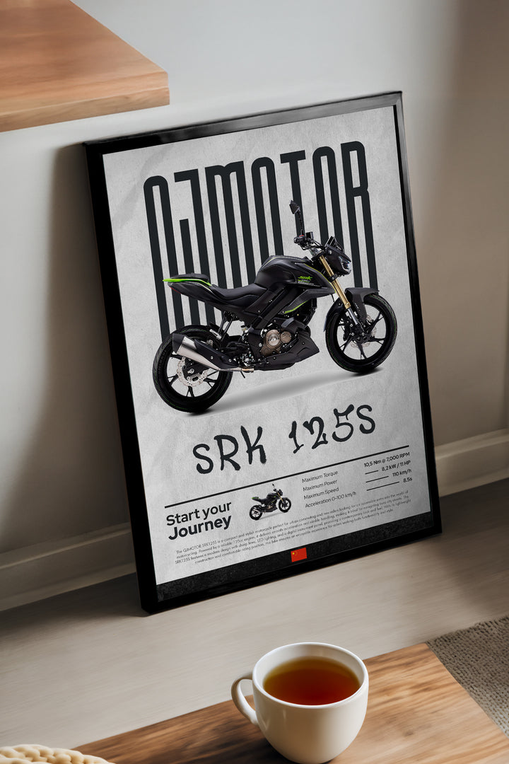QJ MOTOR SRK 125S Siyah