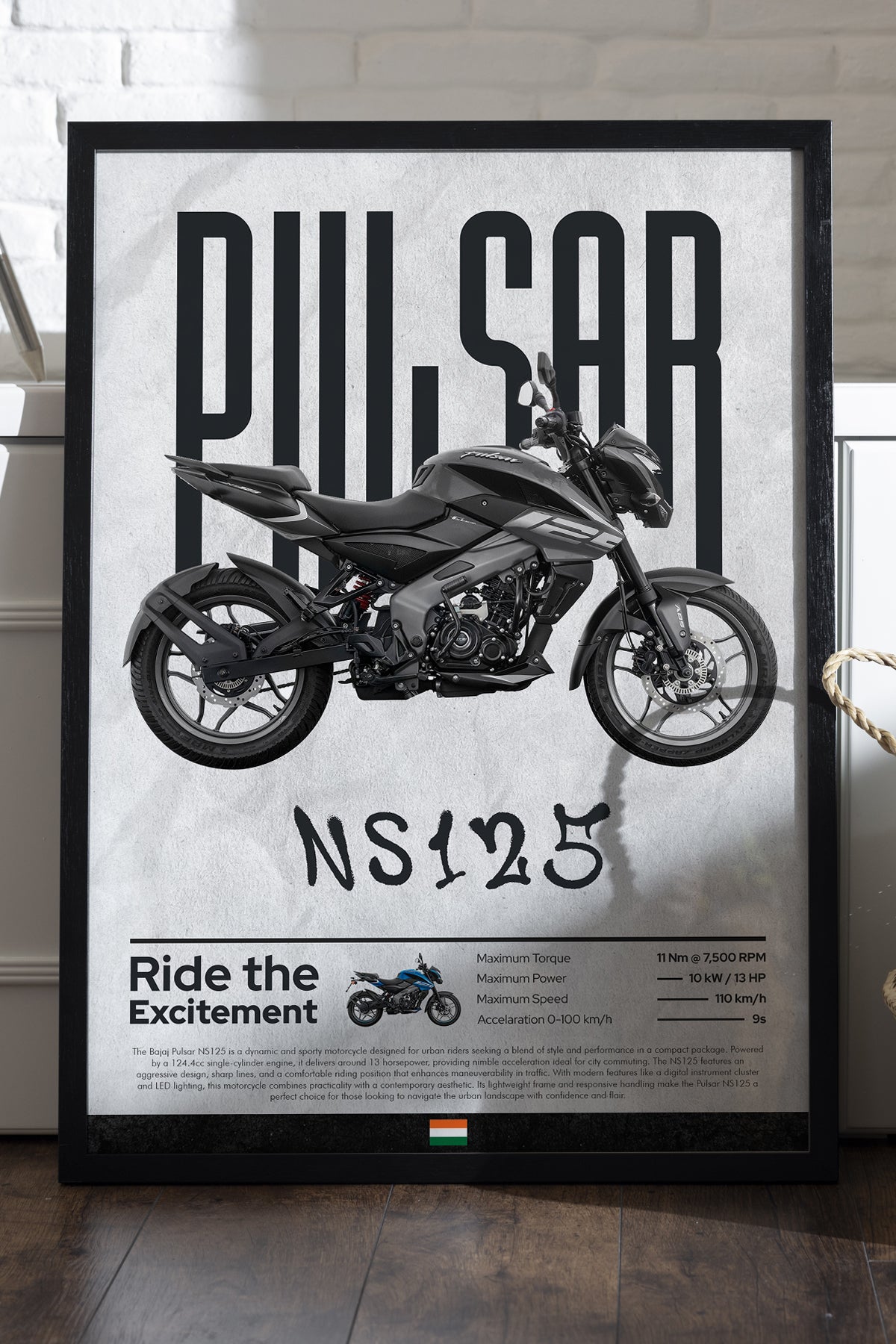 Bajaj Pulsar NS 125 Siyah