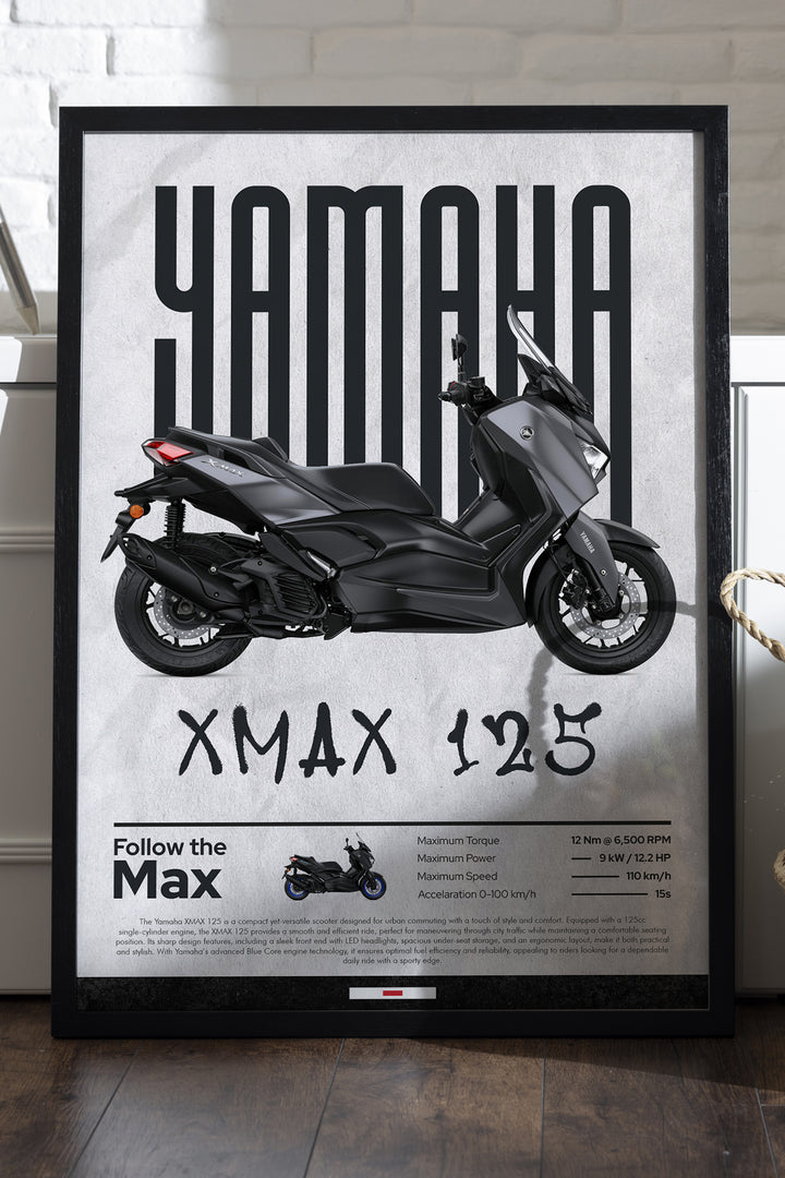 Yamaha X-Max 125 - tablo