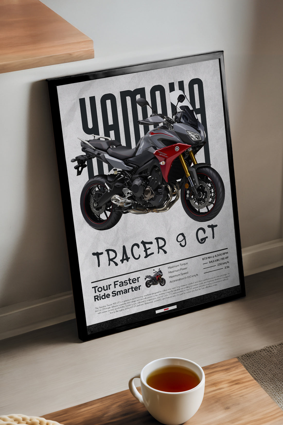 Yamaha Tracer 9 GT - tablo