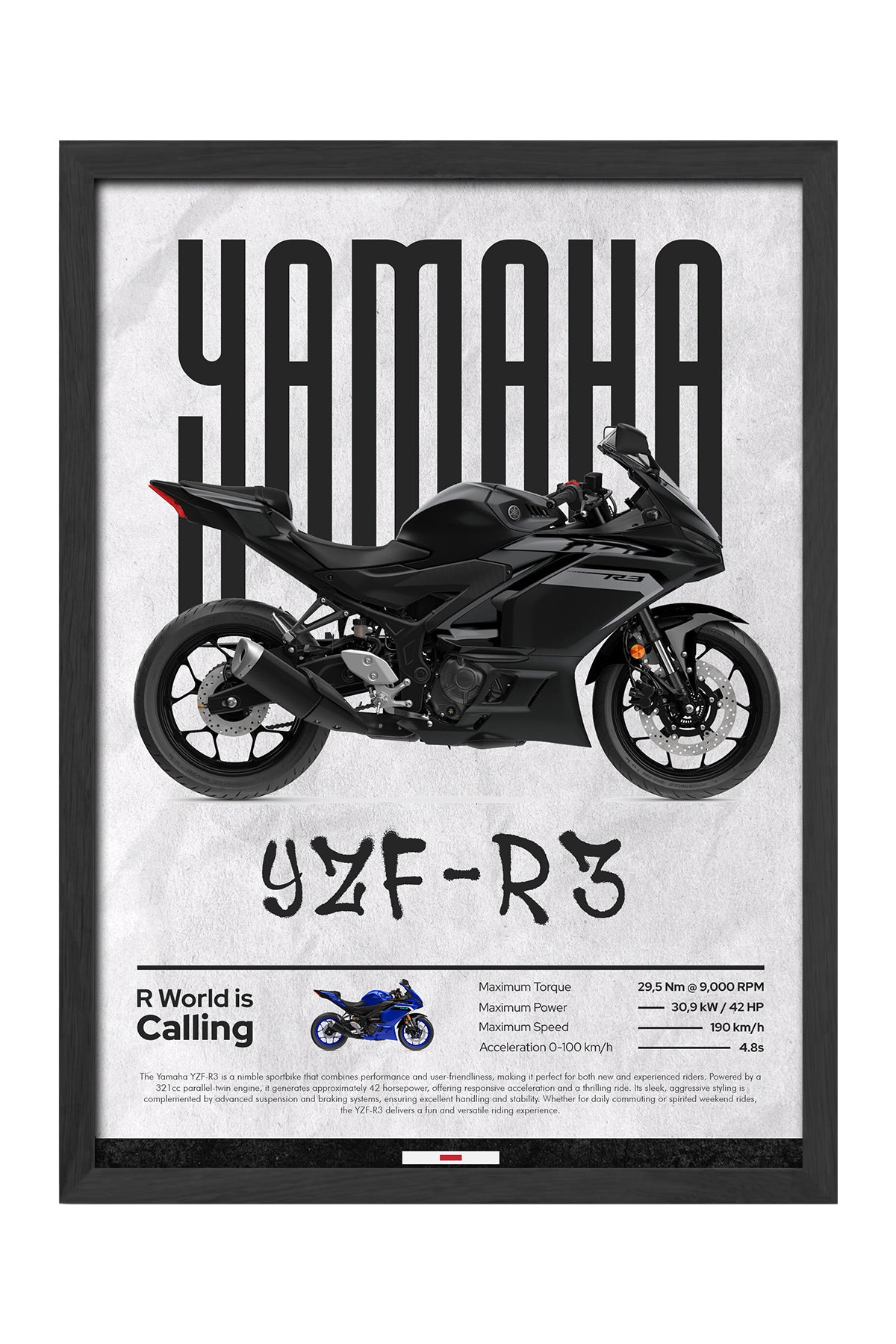 Yamaha YZF-R3 Siyah
