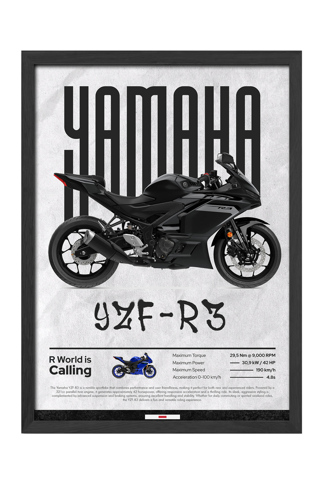 Yamaha YZF-R3 Siyah