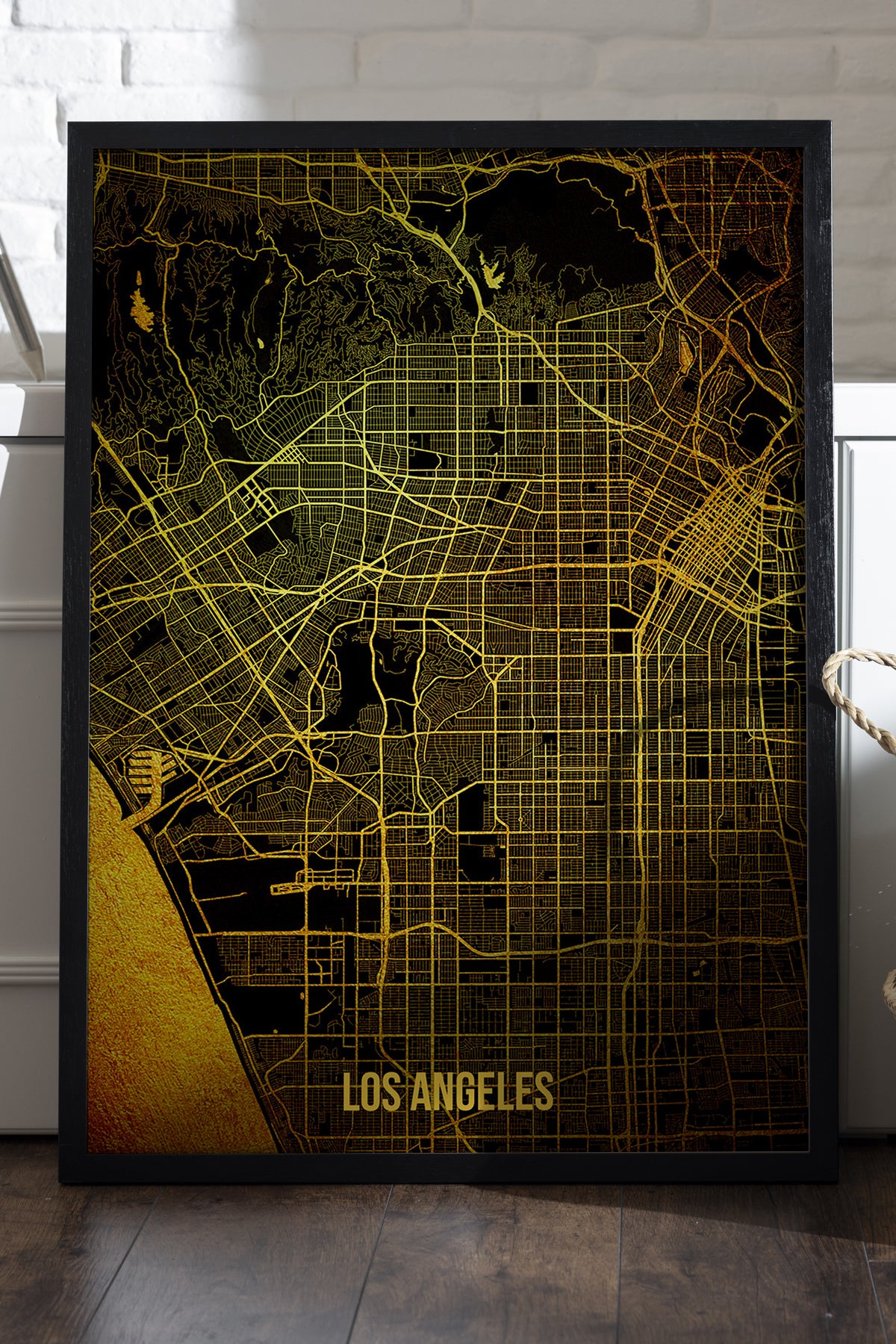 Los Angeles Şehir Haritası - tablo