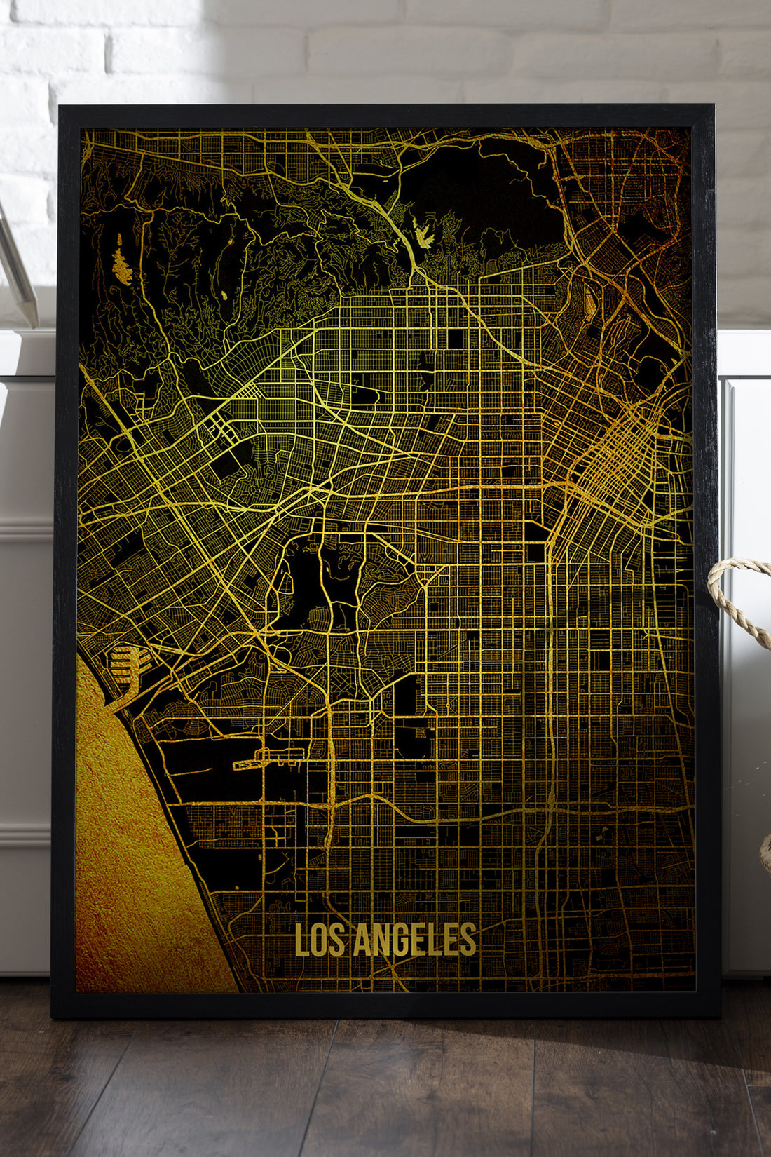 Los Angeles Şehir Haritası - tablo