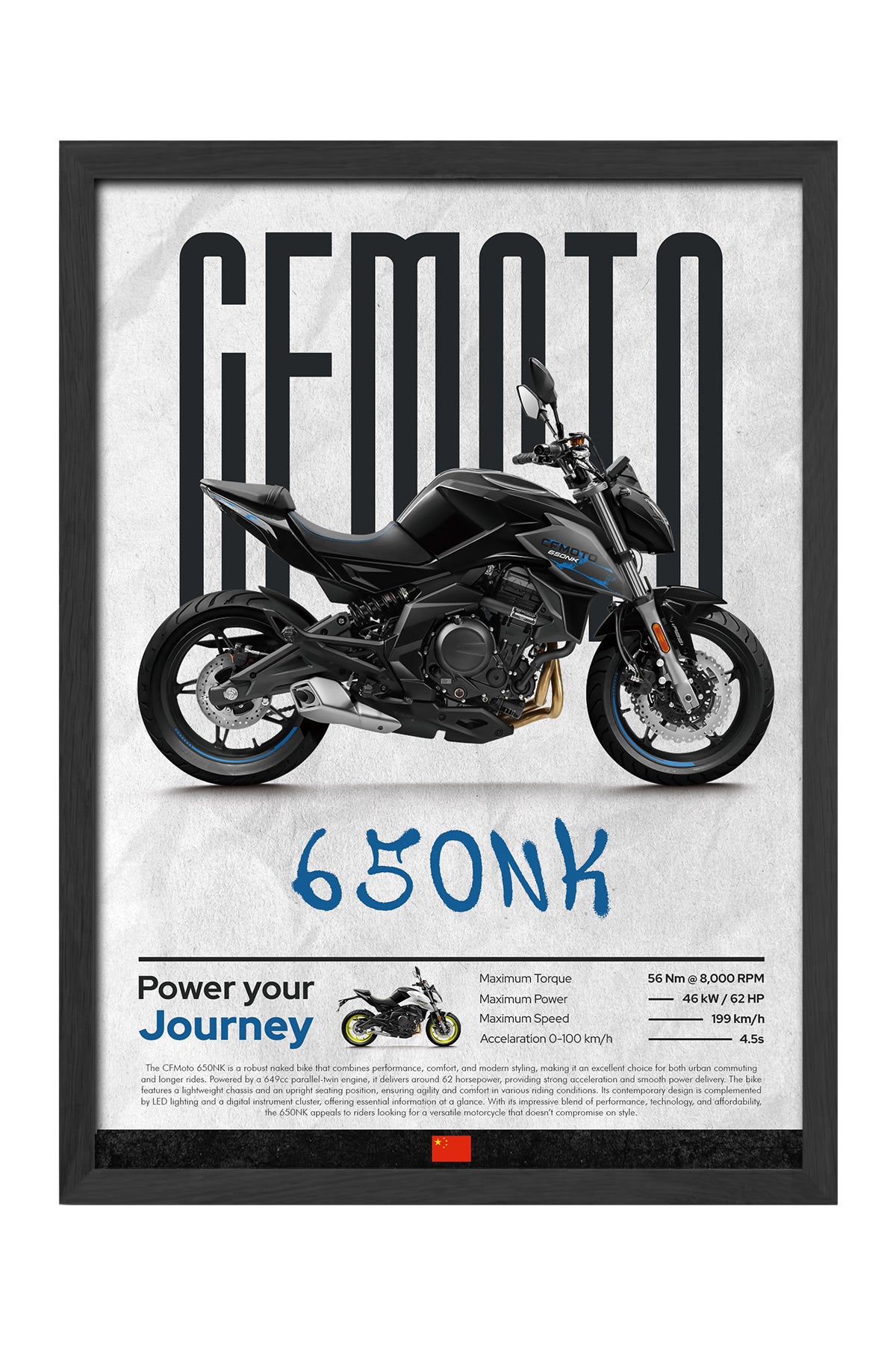 CFMOTO 650 NK Siyah