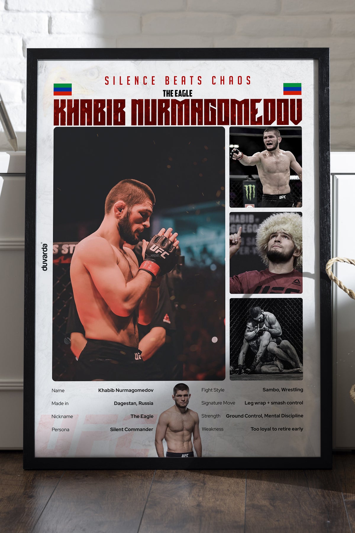 Khabib Nurmagomedov UFC - tablo