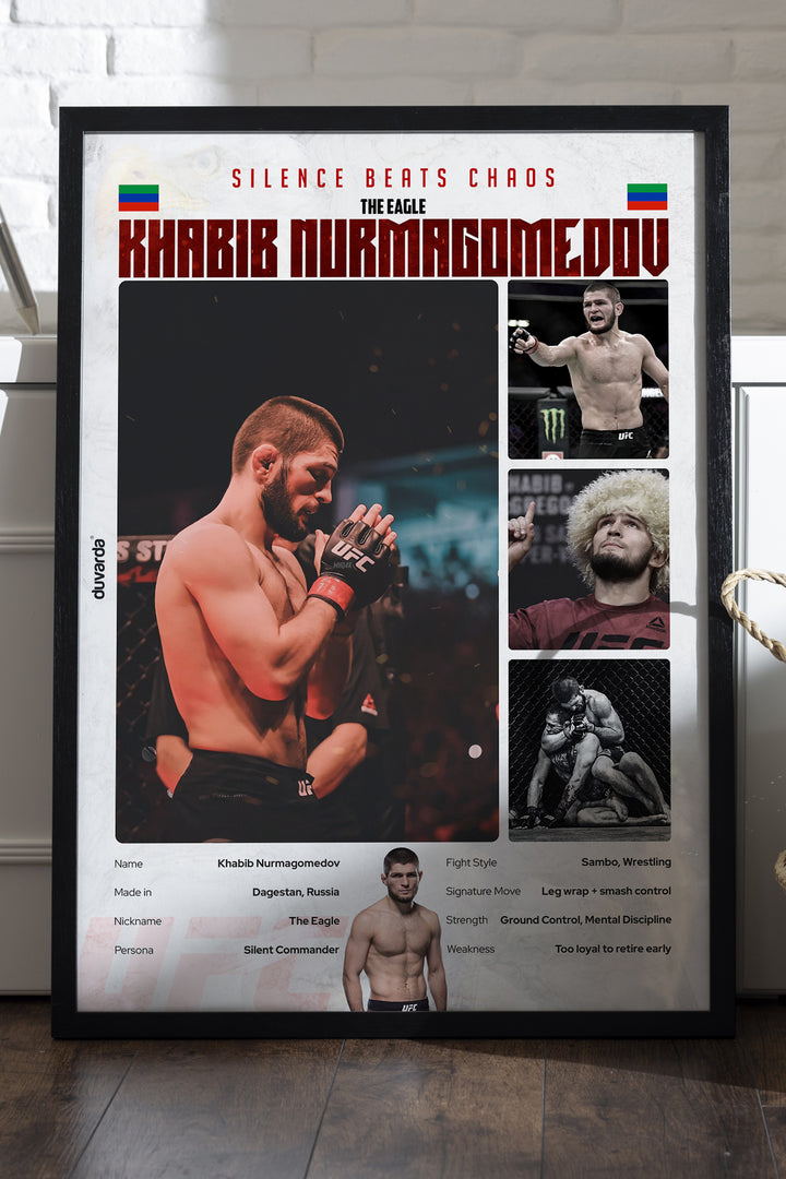 Khabib Nurmagomedov UFC - tablo