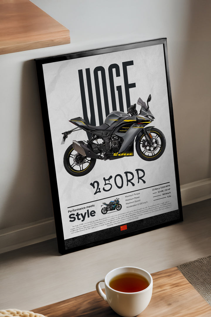 Voge 250 RR - tablo