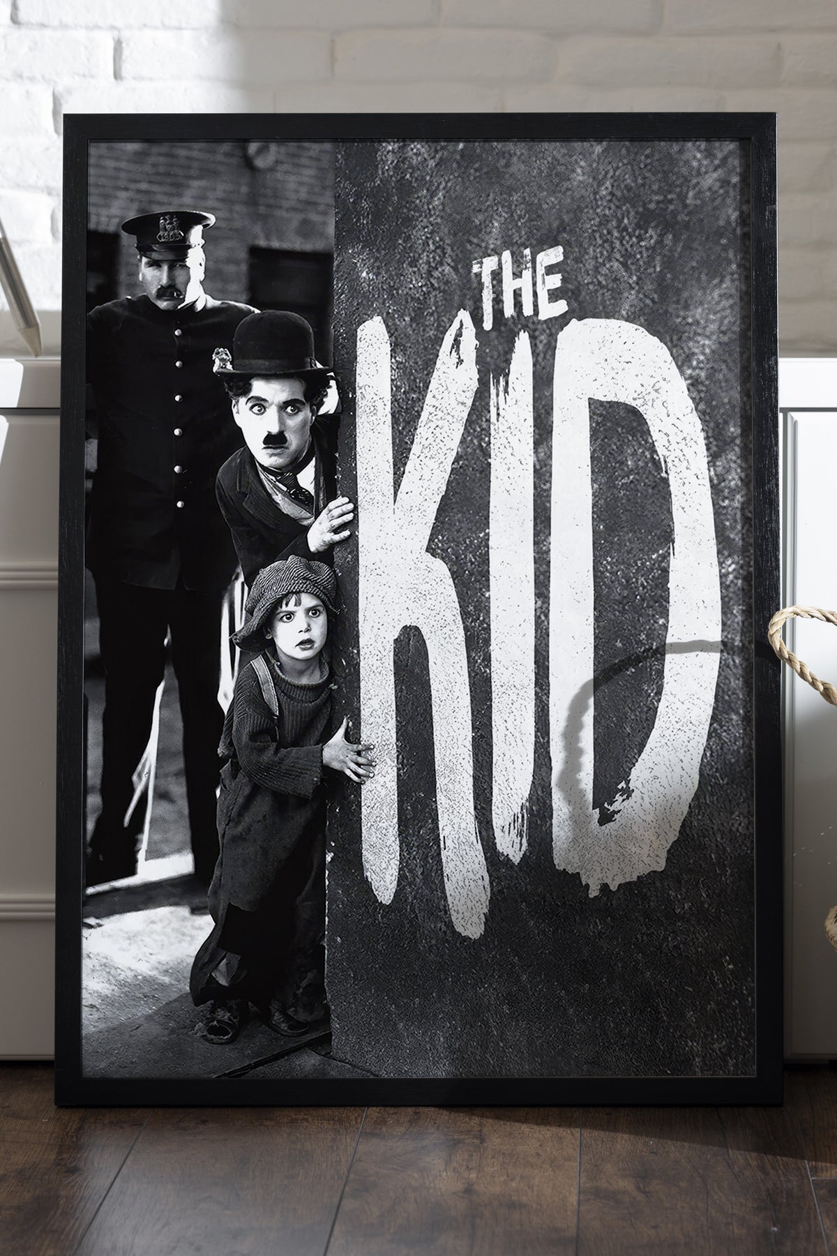 Charlie Chaplin The Kid - tablo