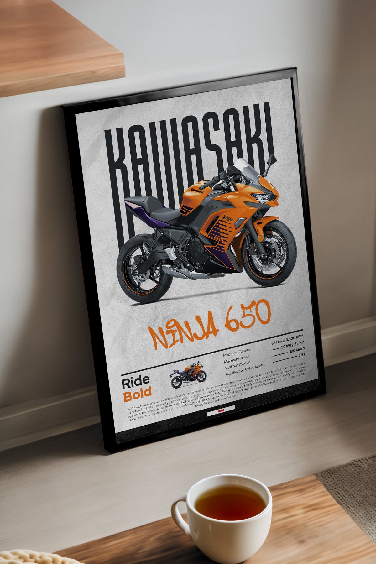 Kawasaki Ninja 650 - tablo