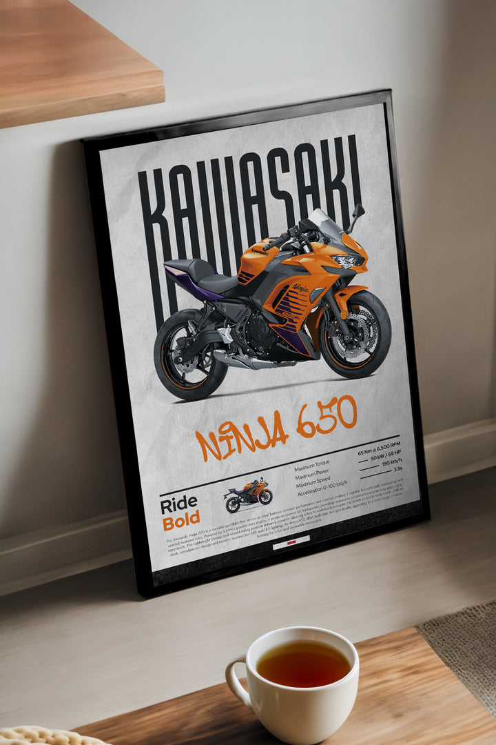 Kawasaki Ninja 650 - tablo