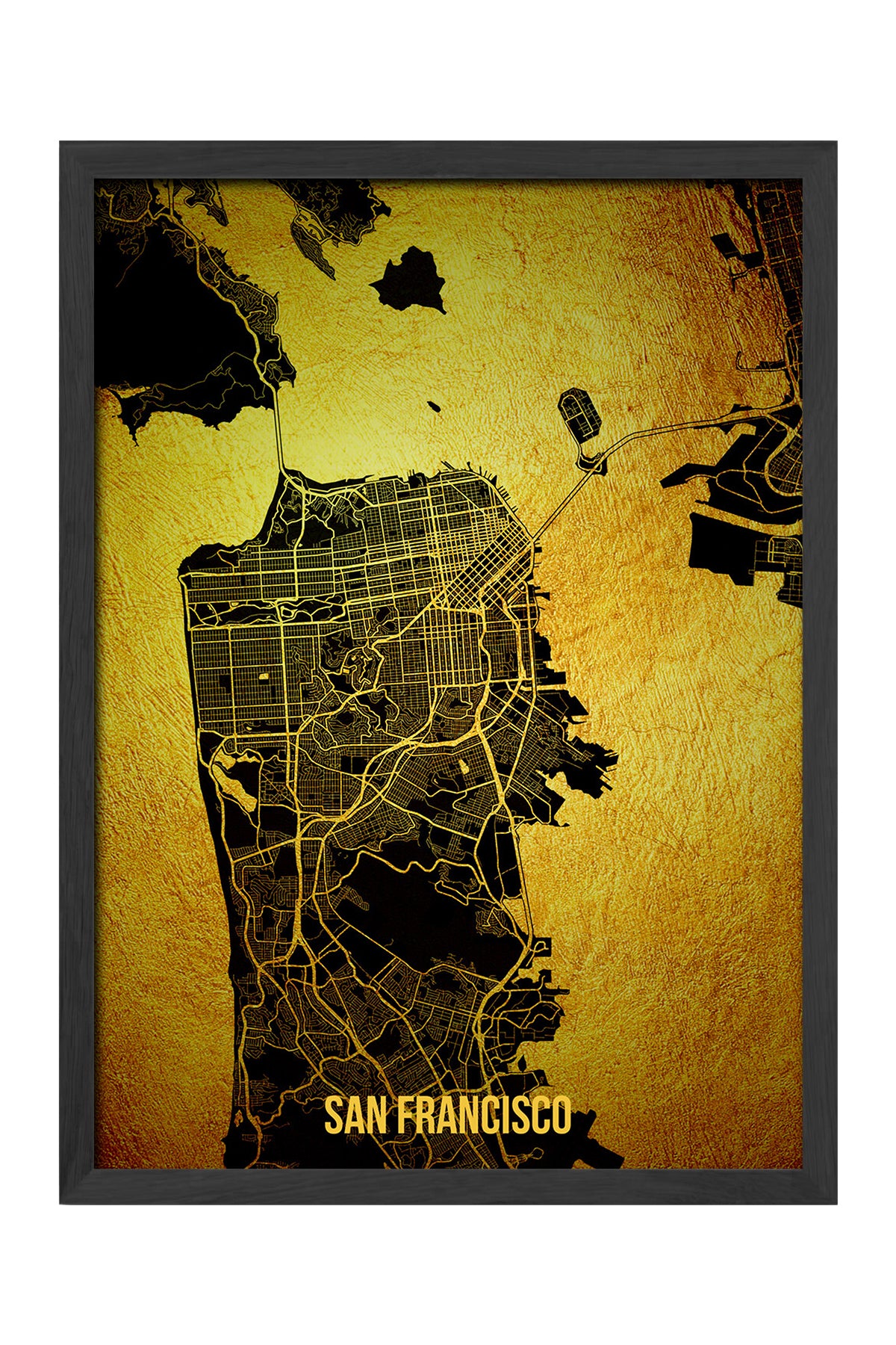 San Francisco Şehir Haritası - tablo