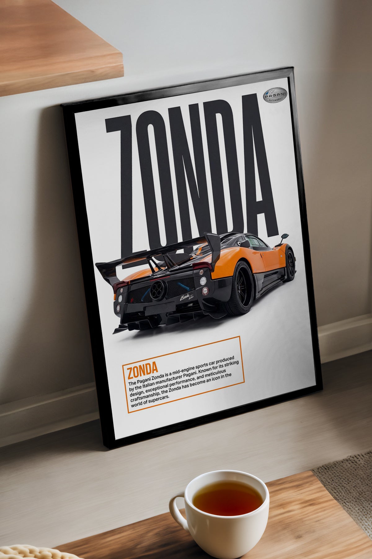Pagani Zonda - tablo