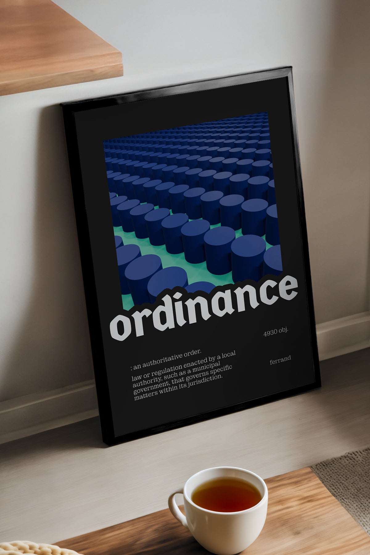 Ordinance - tablo