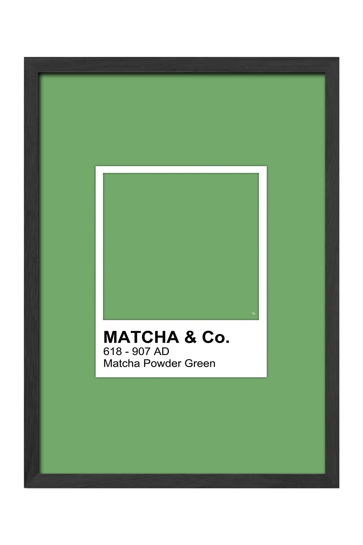 Pantone Matcha Yeşili - tablo