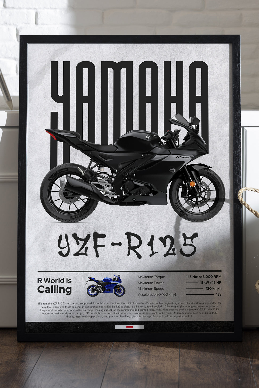 Yamaha YZF-R125 - tablo