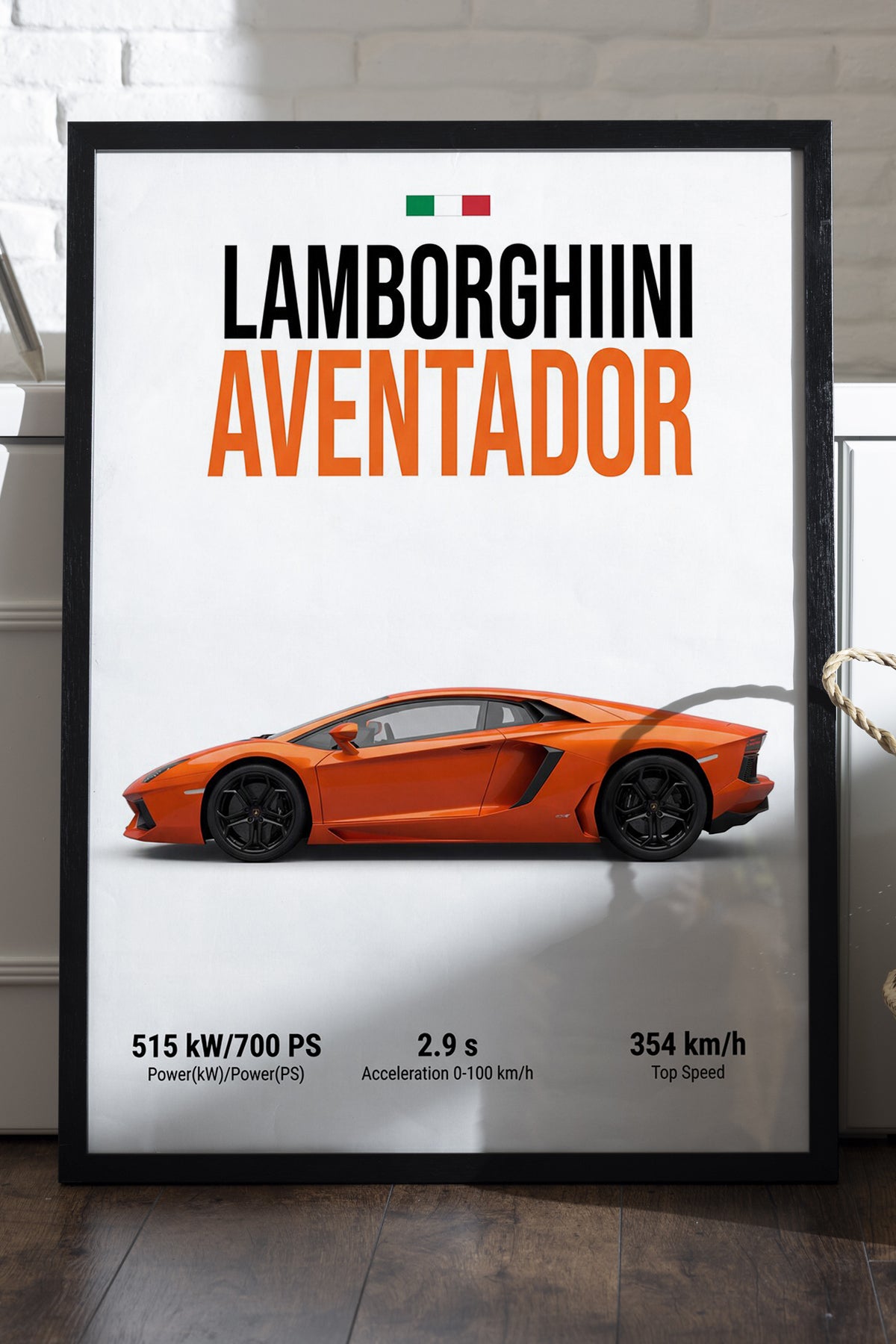 Lamborghini Aventador - tablo