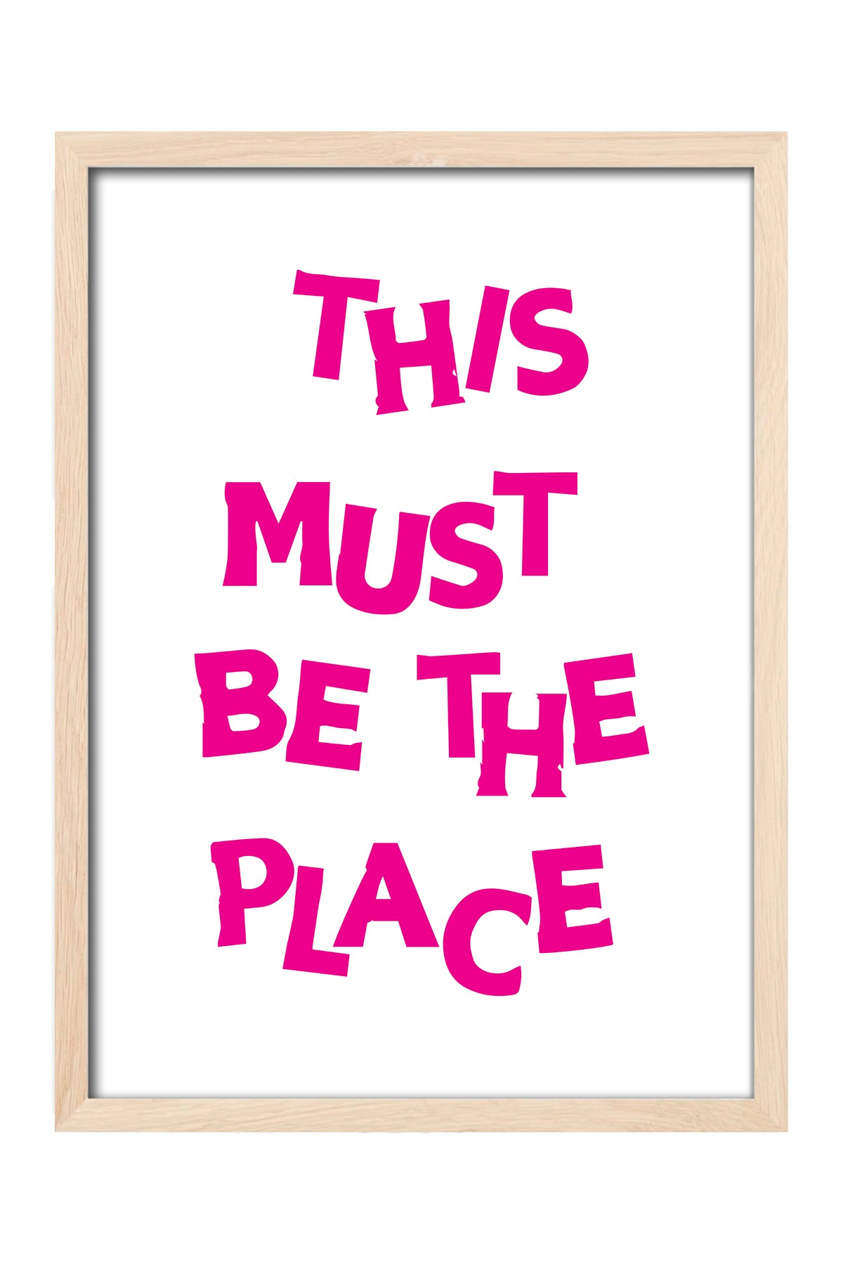 This Must Be the Place - tablo