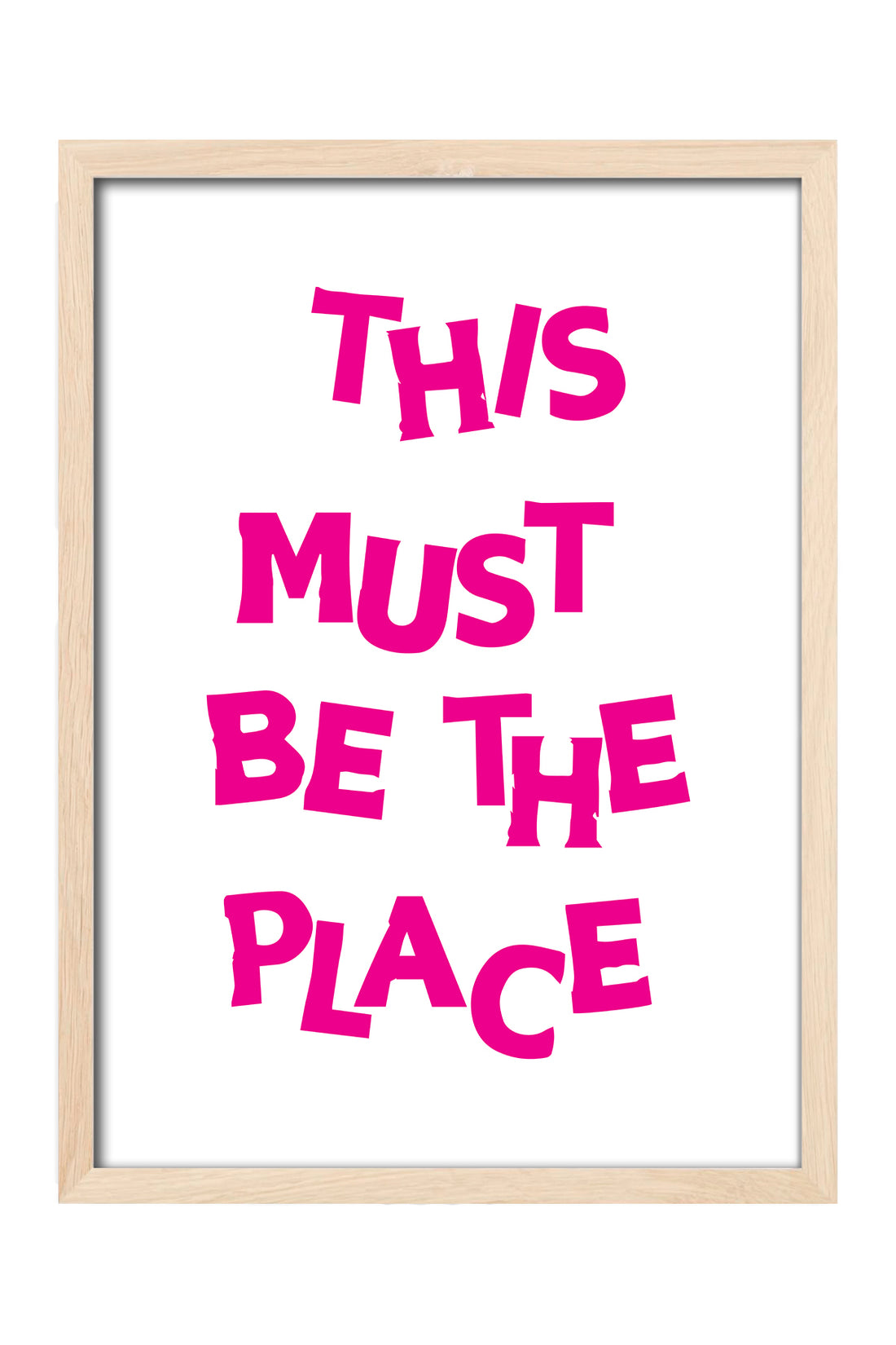 This Must Be the Place - tablo