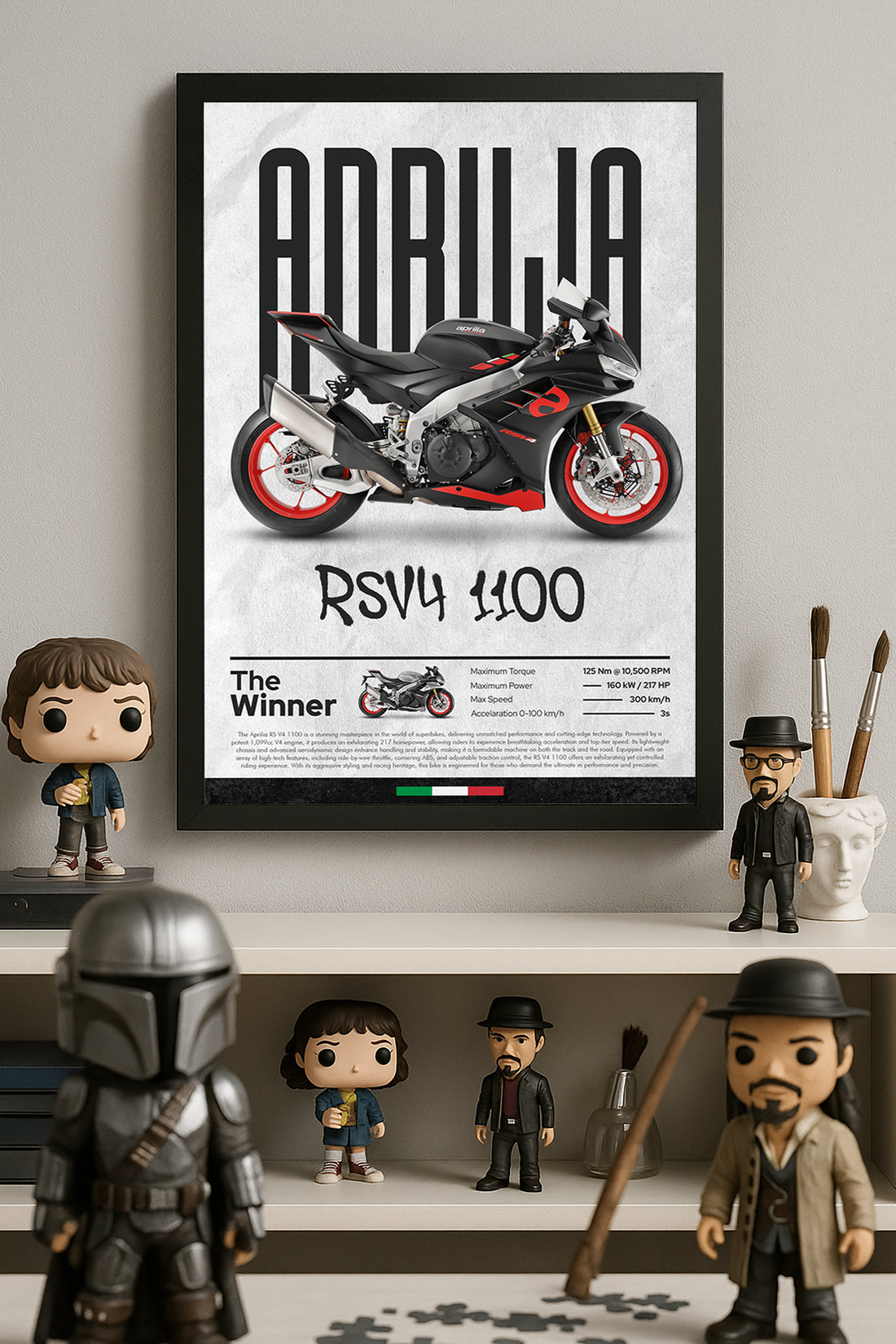 Aprilia RS V4 1100 Siyah