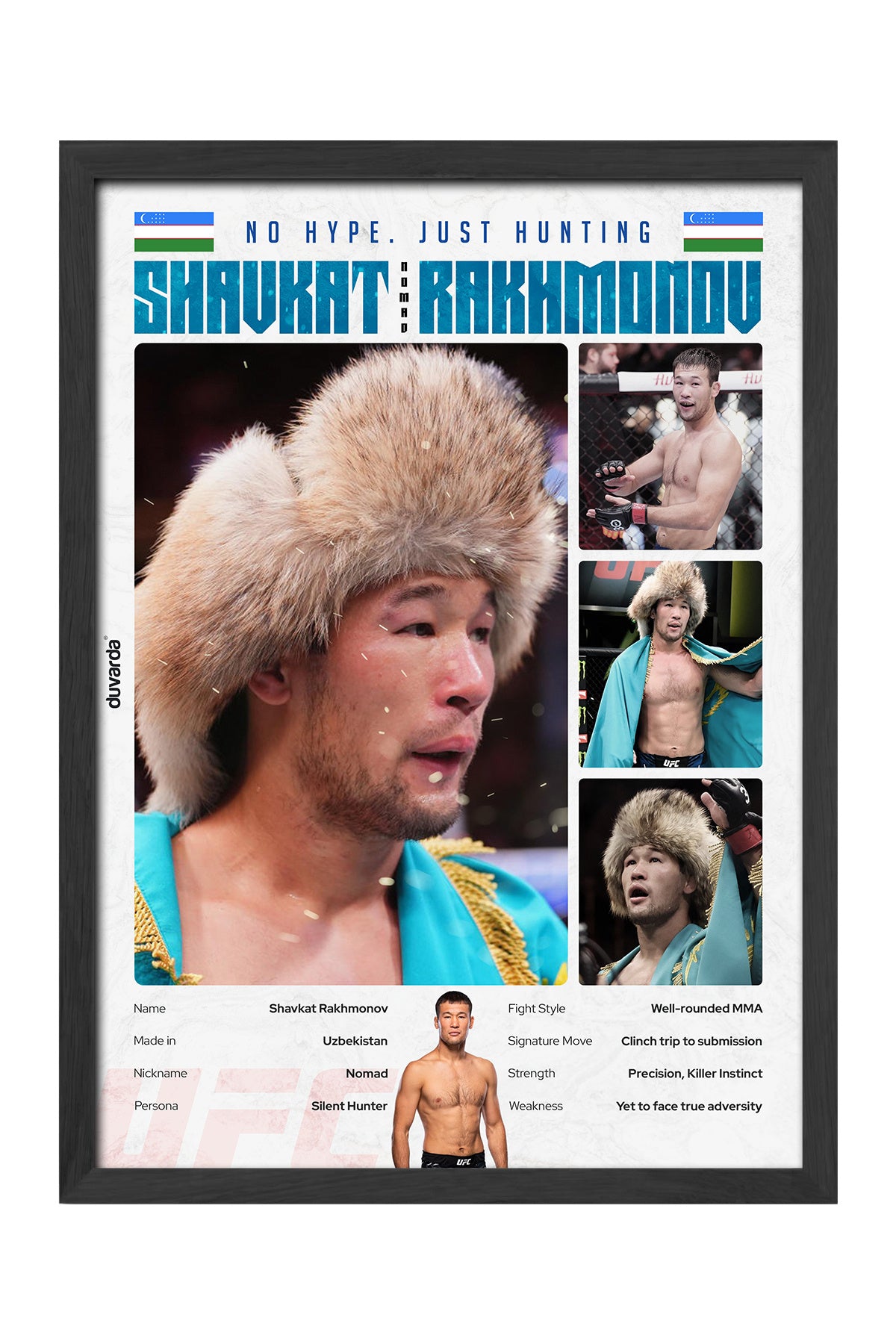 Shavkat Rakhmonov UFC - tablo