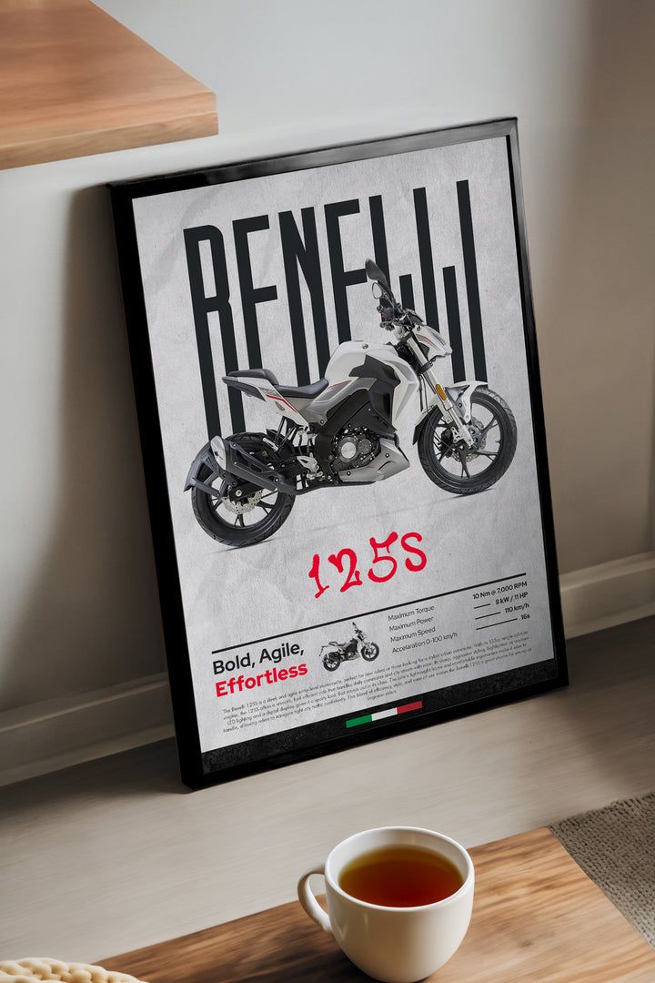Benelli 125S Beyaz